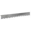 vidaXL Okraj tr&aacute;vn&iacute;ku 10 ks 102 x 10 x 4 cm Ocel Stř&iacute;brn&aacute;