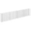 vidaXL Gabionov&yacute; vyv&yacute;&scaron;en&yacute; z&aacute;hon pozinkovan&aacute; ocel 360 x 30 x 90 cm