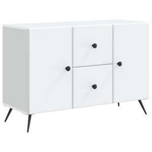 vidaXL Serv&iacute;rovac&iacute; skř&iacute;ň B&iacute;l&aacute; 89 x 34,5 x 60 cm Kompozitn&iacute; dřevo