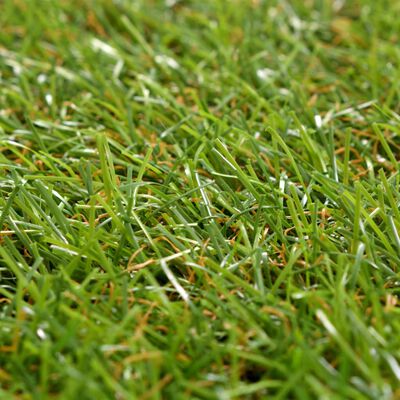 vidaXL Dlaždice s umělou trávou 20 ks 30 x 30 cm zelené