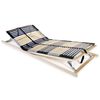 vidaXL Lamelov&yacute; ro&scaron;t postele se 42 lamelami 7 z&oacute;n 80 x 200 cm