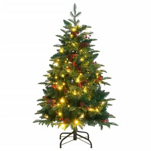 vidaXL Uměl&yacute; skl&aacute;pěc&iacute; v&aacute;nočn&iacute; stromek 150 LED 150 cm