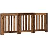 vidaXL Kryt na radi&aacute;tor old wood 205 x 21,5 x 83,5 cm kompozitn&iacute; dřevo