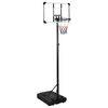 vidaXL Basketbalov&yacute; ko&scaron; s průhlednou deskou 235&ndash;301 cm polykarbon&aacute;t