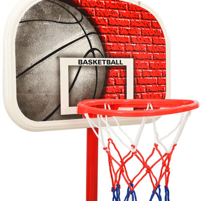 vidaXL Přenosný basketbalový set nastavitelný 138,5–166 cm