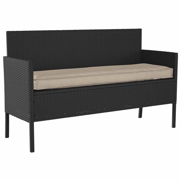 vidaXL Pol&scaron;t&aacute;ř Taupe 140 x 40 x 8 cm Oxford l&aacute;tka