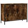 vidaXL Koupelnov&aacute; skř&iacute;ňka pod umyvadlo kouřov&yacute; dub 80x30x60cm kompozit