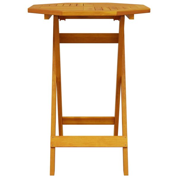 vidaXL 3d&iacute;ln&yacute; skl&aacute;dac&iacute; bistro set masivn&iacute; ak&aacute;ciov&eacute; dřevo