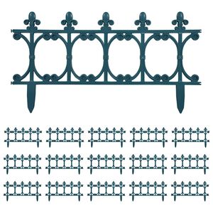 vidaXL Travn&iacute; lemy 16 ks zelen&eacute; 10 m PP