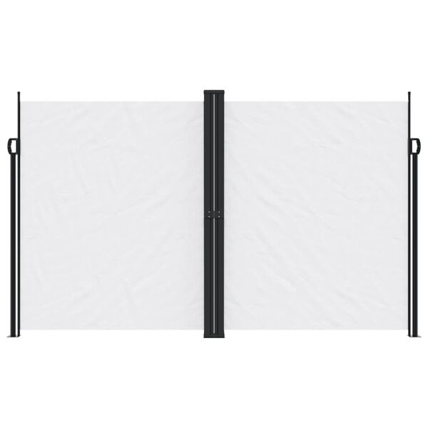 vidaXL Zatahovac&iacute; bočn&iacute; mark&yacute;za b&iacute;l&aacute; 200 x 1 000 cm