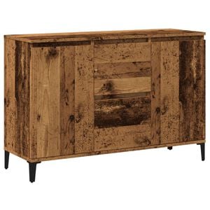 vidaXL Př&iacute;born&iacute;k old wood 102 x 35 x 70 cm kompozitn&iacute; dřevo