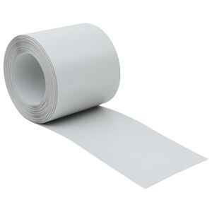 vidaXL Zahradn&iacute; z&aacute;stěny 10 ks světle &scaron;ed&eacute; 252,5 x 19 cm PVC