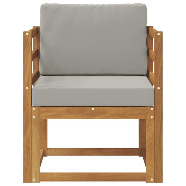 vidaXL Venkovn&iacute; pohovka Masivn&iacute; ak&aacute;ciov&eacute; dřevo a polyester