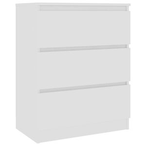 vidaXL Př&iacute;born&iacute;k b&iacute;l&yacute; 60 x 35 x 76 cm kompozitn&iacute; dřevo