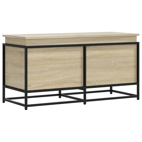 vidaXL &Uacute;ložn&yacute; box s v&iacute;kem dub sonoma 100x40x51,5 cm kompozitn&iacute; dřevo