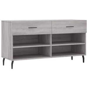 vidaXL Botn&iacute;k &scaron;ed&yacute; sonoma 102 x 35 x 55 cm kompozitn&iacute; dřevo