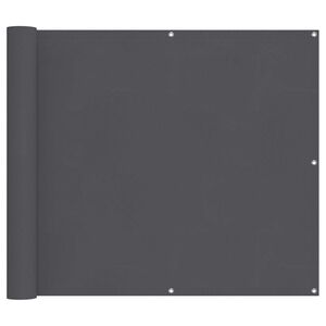 vidaXL Balkonov&aacute; clona PU potažen&yacute; oxford alu