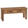 vidaXL Lavice, masivn&iacute; teak, 90x30x40 cm