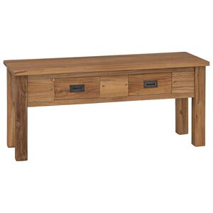 vidaXL Lavice, masivn&iacute; teak, 90x30x40 cm