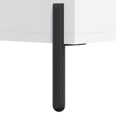 vidaXL Noční stolek bílý 40 x 40 x 66 cm kompozitní dřevo
