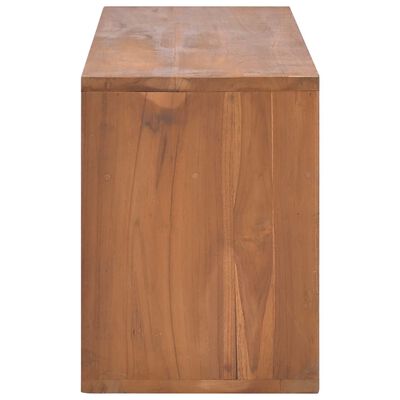 vidaXL TV stolek 90 x 30 x 40 cm masivní teakové dřevo