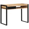 vidaXL Psac&iacute; stůl 100x50x75 cm masivn&iacute; hrub&eacute; mangovn&iacute;kov&eacute; dřevo