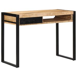 vidaXL Psac&iacute; stůl 100x50x75 cm masivn&iacute; hrub&eacute; mangovn&iacute;kov&eacute; dřevo