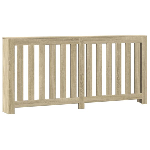 vidaXL Kryt na radi&aacute;tor dub sonoma 175 x 20 x 82 cm kompozitn&iacute; dřevo