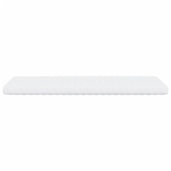 vidaXL Pěnová matrace bílá 100 x 200 cm 7 zón tvrdost 20 ILD