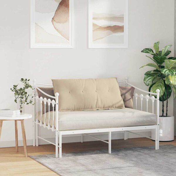 vidaXL Pol&scaron;t&aacute;ř na z&aacute;da Kr&eacute;mov&aacute; 100 x 50 cm Mikrovl&aacute;kno