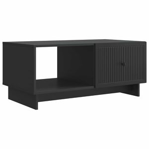 vidaXL Konferenčn&iacute; stolek Čern&aacute; 90 x 50 x 40 cm Kompozitn&iacute; dřevo