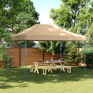 vidaXL Skl&aacute;dac&iacute; party stan pop-up b&eacute;žov&yacute; 440 x 292 x 315 cm