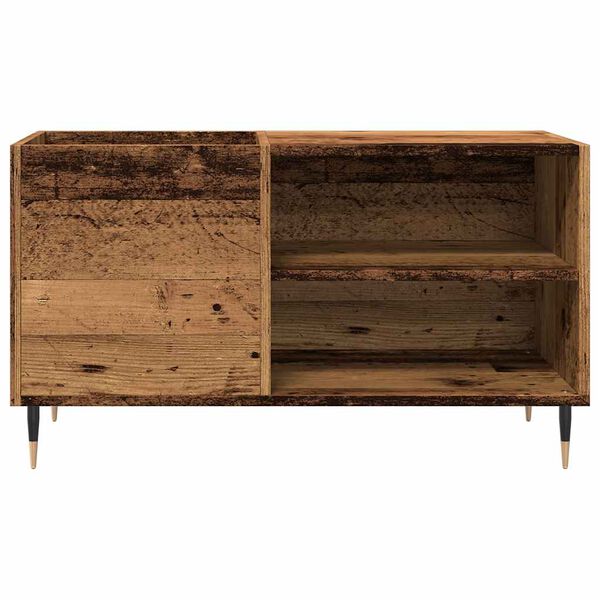 vidaXL Skříňka na LP desky old wood 84,5 x 38 x 48 cm kompozitní dřevo