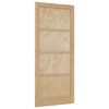 vidaXL Vnitřn&iacute; dveře 93 x 211 cm Překližka Př&iacute;rodn&iacute;