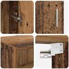 vidaXL &Uacute;ložn&aacute; skř&iacute;ňka Star&eacute; dřevo 80 x 42,5 x 225 cm kompozitn&iacute; dřevo