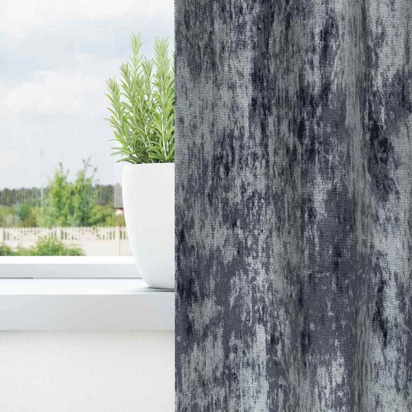 vidaXL Sametové závěsy 2 pcs Stříbrně šedá 140 x 140 cm samet