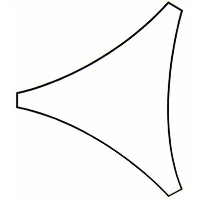 Perel Stínící plachta trojúhelníková 3,6 m krémová GSS3360