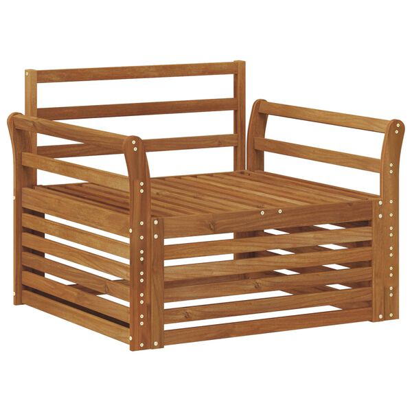 vidaXL 2 Kus Pohovka s opěrkami Př&iacute;rodn&iacute;