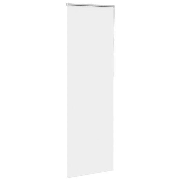 vidaXL Roleta zatemňovac&iacute; b&iacute;l&aacute; 85x210 cm &scaron;&iacute;řka l&aacute;tky 80,7 cm polyester