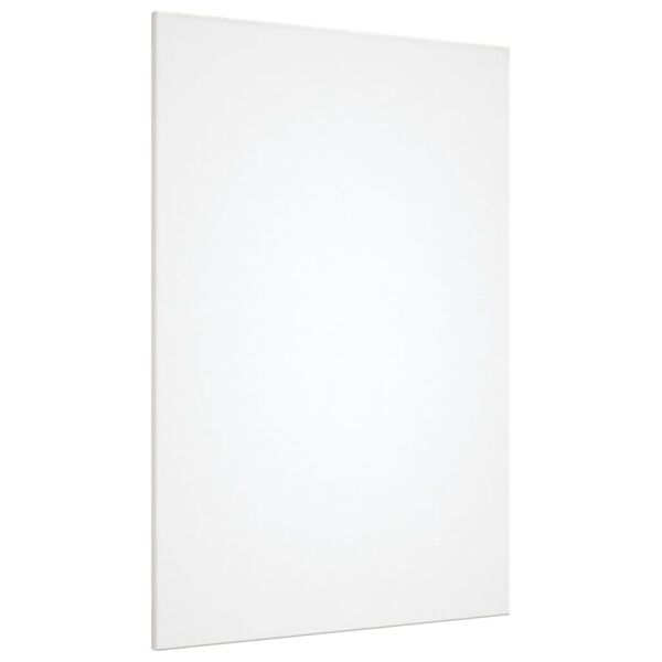 vidaXL Mal&iacute;řsk&aacute; pl&aacute;tna 12 ks b&iacute;l&aacute; textil a masivn&iacute; borov&eacute; dřevo