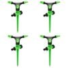 vidaXL Rotačn&iacute; postřikovače 4 ks zelen&eacute; a čern&eacute; 16x13,5x25,5 cm ABS&PP