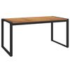 vidaXL Zahradn&iacute; stůl s nohami ve tvaru U 160x80x75 cm masivn&iacute; ak&aacute;cie