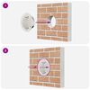 vidaXL Kryty vzduchov&yacute;ch ventil&aacute;torů 4 pcs Stř&iacute;brn&aacute; 80 mm