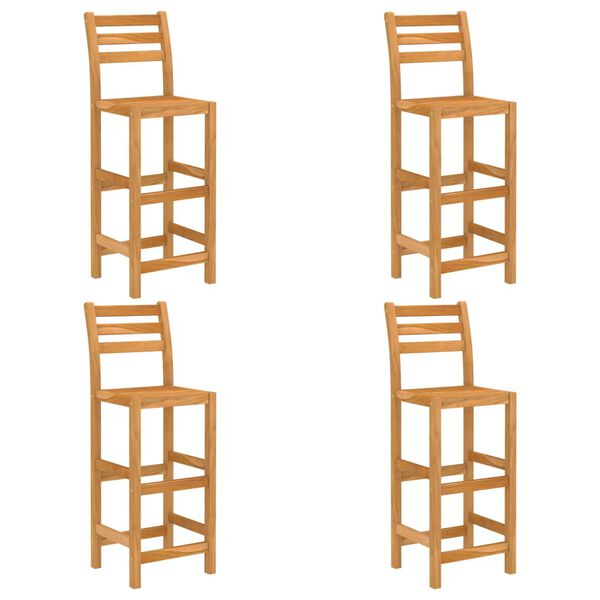 vidaXL 5dílný zahradní barový set masivní akáciové dřevo