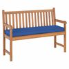vidaXL Polstr na paletovou lavici Kr&aacute;lovsk&aacute; modř 140 x 40 x 8 cm