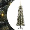 vidaXL Uměl&yacute; v&aacute;nočn&iacute; stromeček Zelen&aacute; 120 cm PVC, plast a ocel