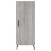 vidaXL Skř&iacute;ň highboard &scaron;ed&aacute; sonoma 34,5 x 34 x 180 cm kompozitn&iacute; dřevo