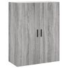 vidaXL Skř&iacute;ň highboard &scaron;ed&aacute; sonoma 69,5 x 34 x 180 cm kompozitn&iacute; dřevo