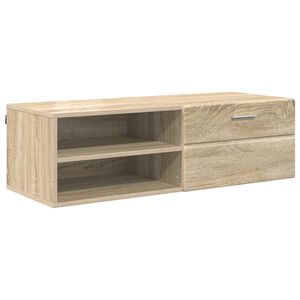 vidaXL Dřevěn&aacute; skř&iacute;ň Sonoma dub 100,5 x 39 x 30 cm kompozitn&iacute; dřevo