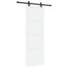 vidaXL Posuvn&eacute; dveře ORKDAL B&iacute;l&aacute; 83 x 232 cm Masivn&iacute; borovicov&eacute; dřevo